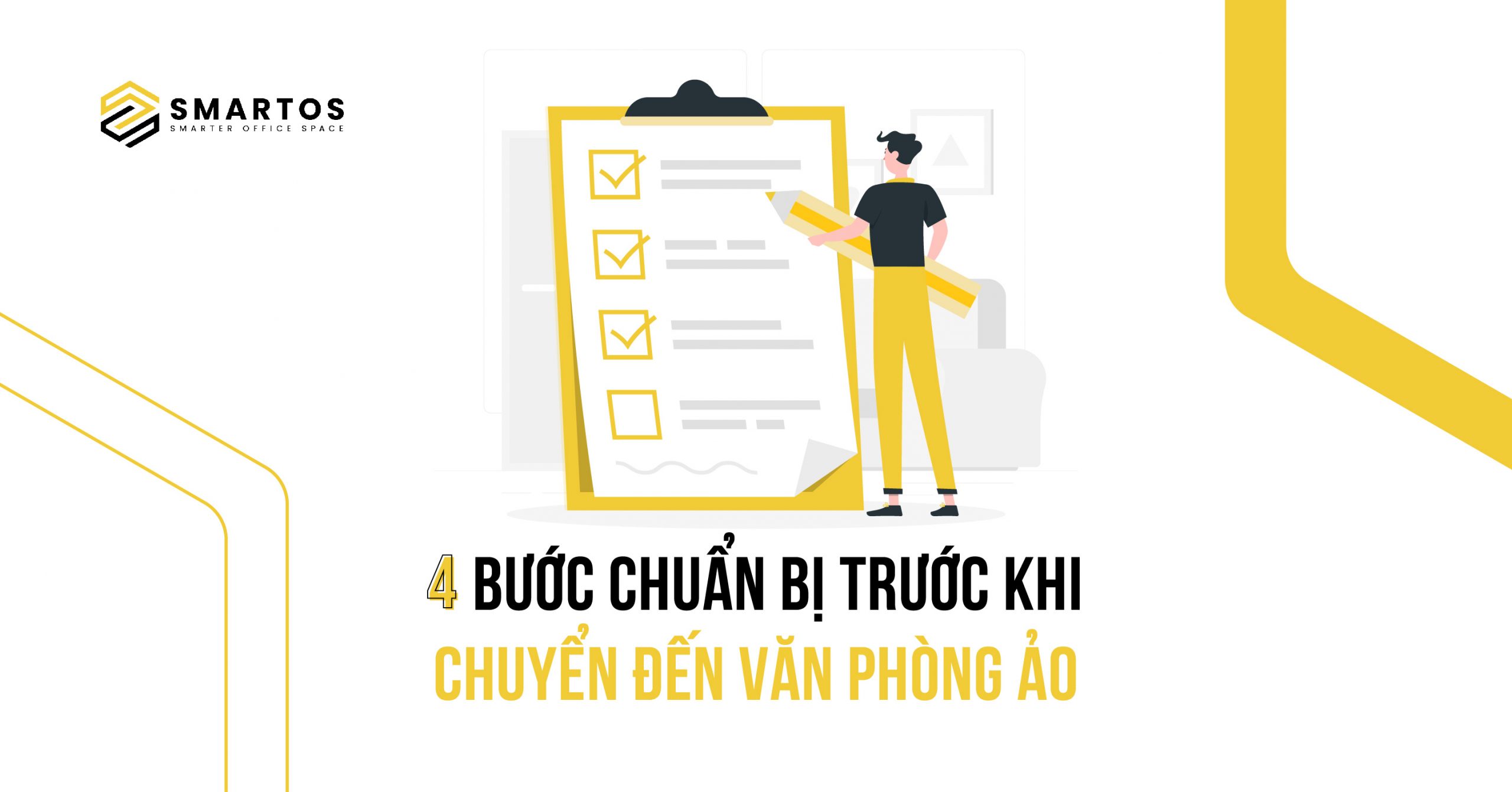 4 bước chuẩn bị trước khi chuyển đến văn phòng ảo