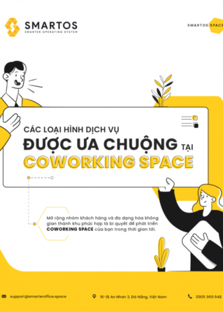 Các loại hình dịch vụ được ưa chuộng tại coworking space