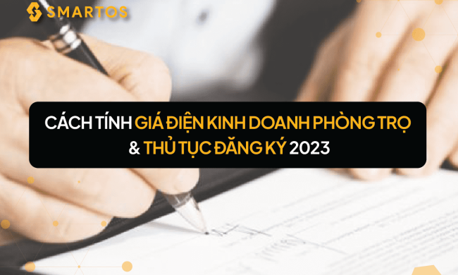 Giá điện kinh doanh phòng trọ và cách đăng ký giá điện kinh doanh