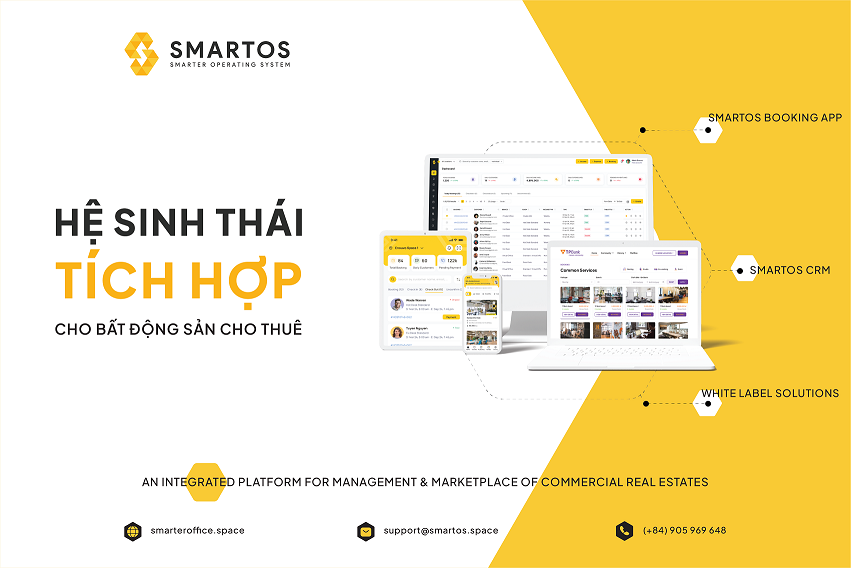 Smartos _ Phần mềm quản lý khách hàng hàng đầu cho bất động sản cho thuê